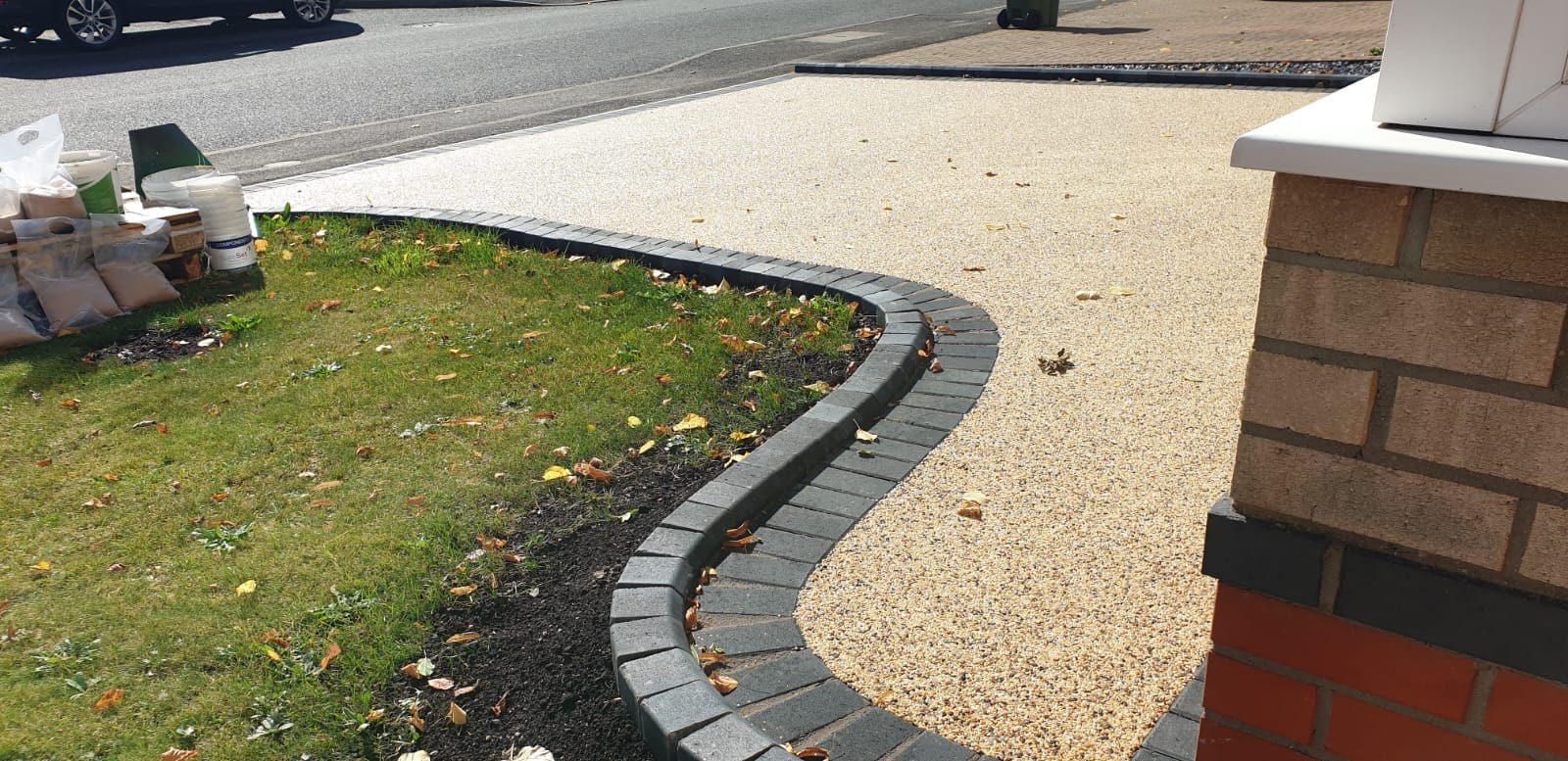 Resin driveway 16