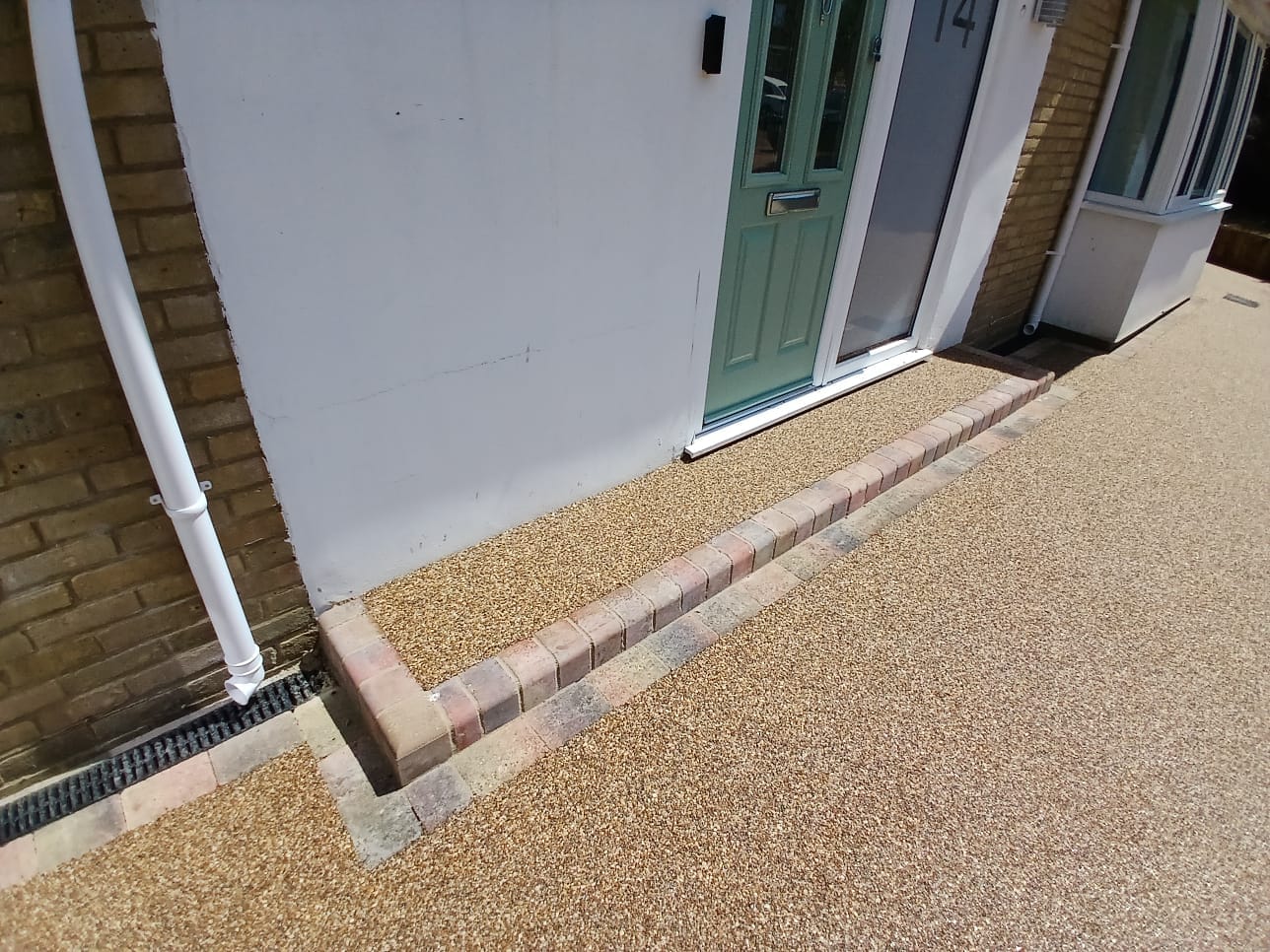 Resin driveway 23