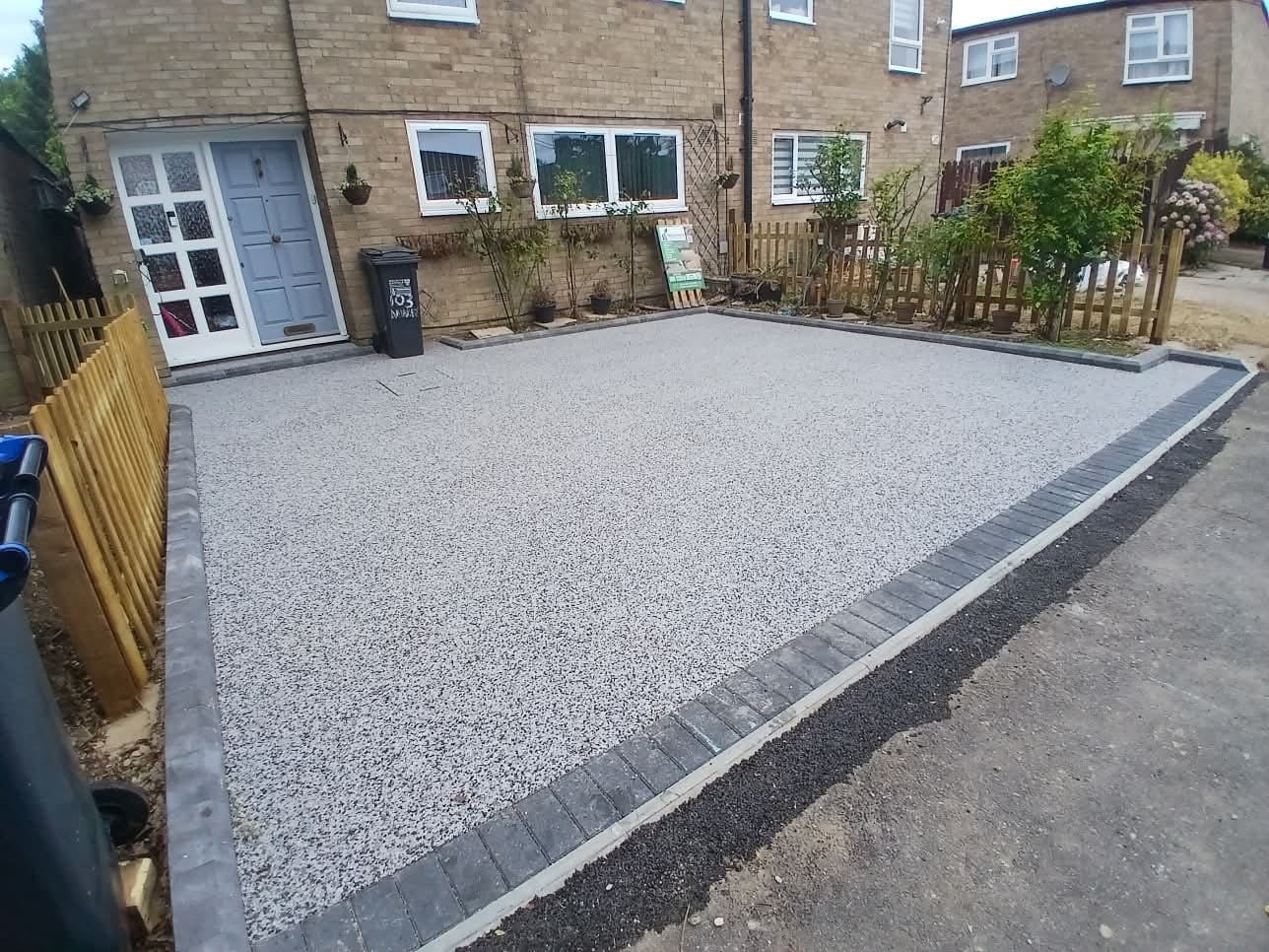 Resin driveway 28