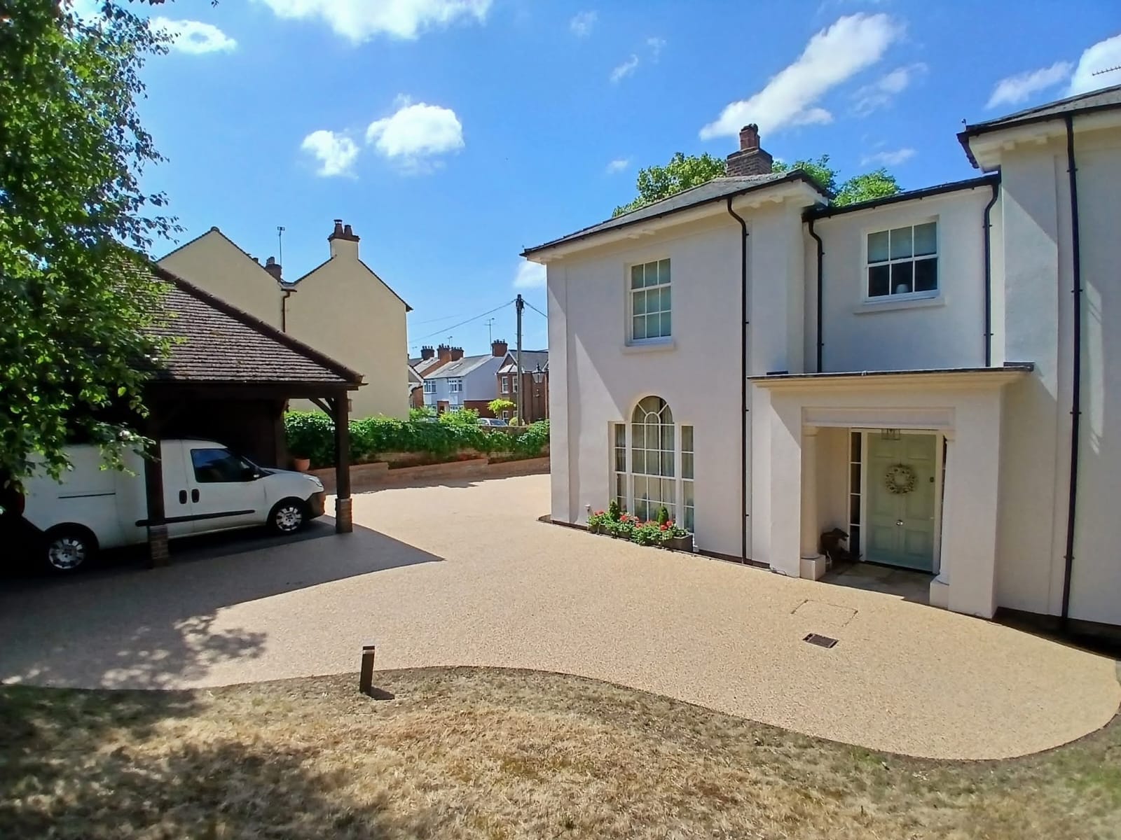 Resin driveway 34